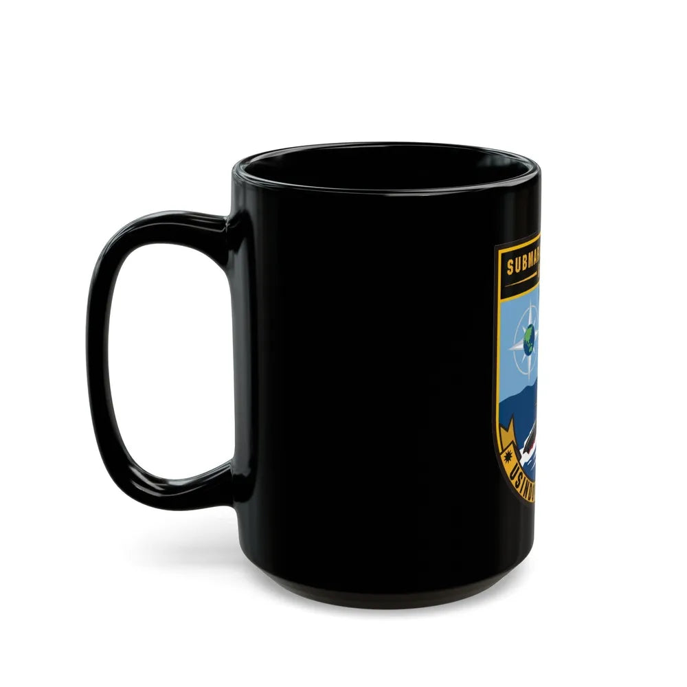 SAG USINDOPACOM JIOC (U.S. Navy) Black Coffee Mug-Go Mug Yourself