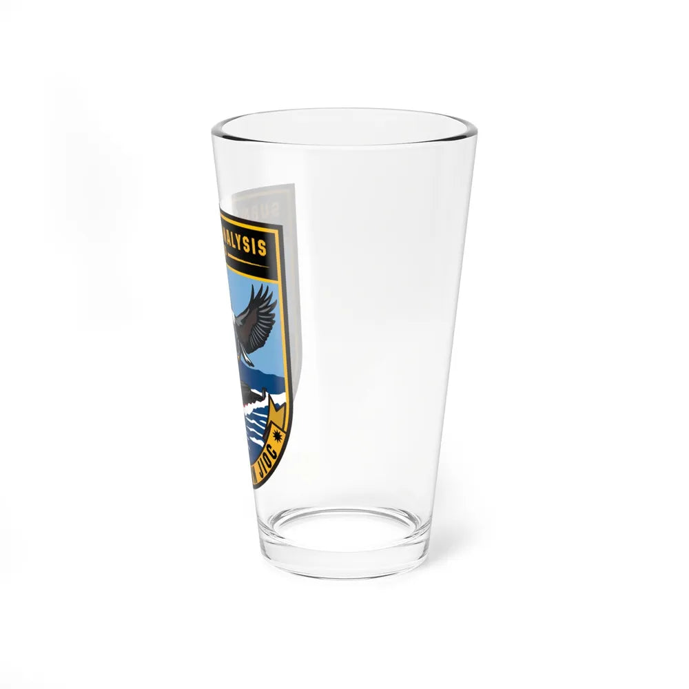 SAG USINDOPACOM JIOC (U.S. Navy) Pint Glass 16oz-Go Mug Yourself