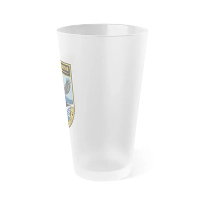 SAG USINDOPACOM JIOC (U.S. Navy) Frosted Pint Glass 16oz - Go Mug Yourself