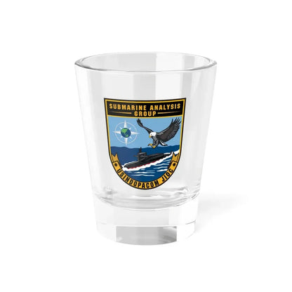 SAG USINDOPACOM JIOC (U.S. Navy) Shot Glass 1.5oz 1.5oz - Go Mug Yourself