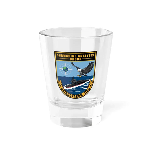 SAG USINDOPACOM JIOC (U.S. Navy) Shot Glass 1.5oz 1.5oz - Go Mug Yourself