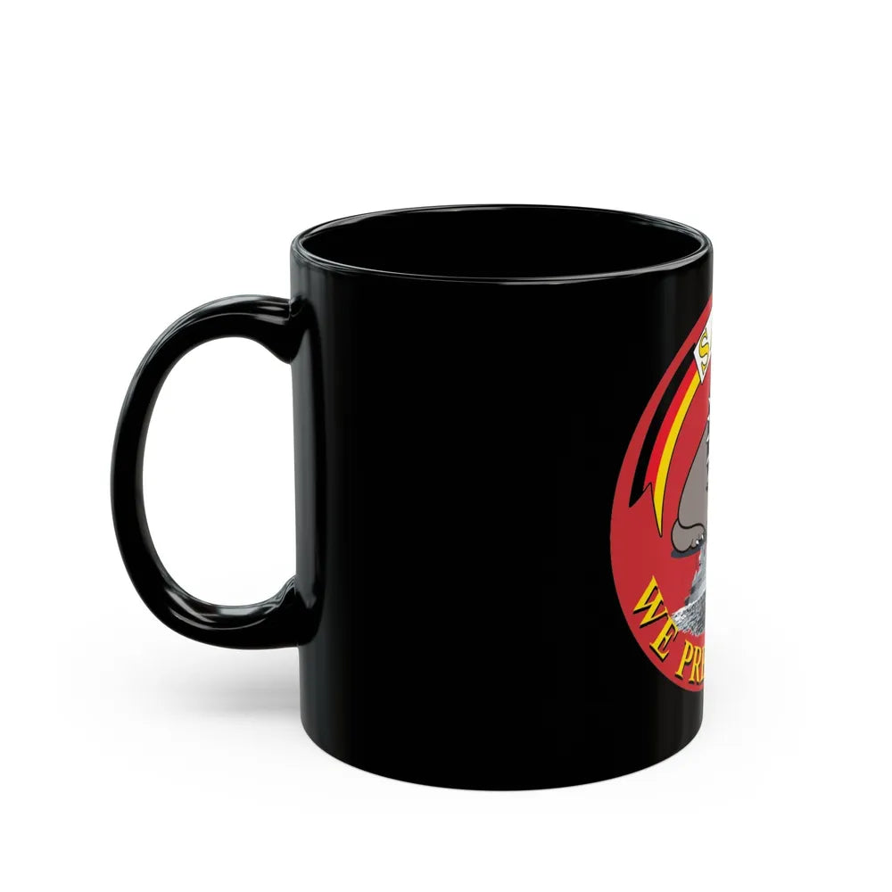 SAGA 400 (USMC) Black Coffee Mug-Go Mug Yourself