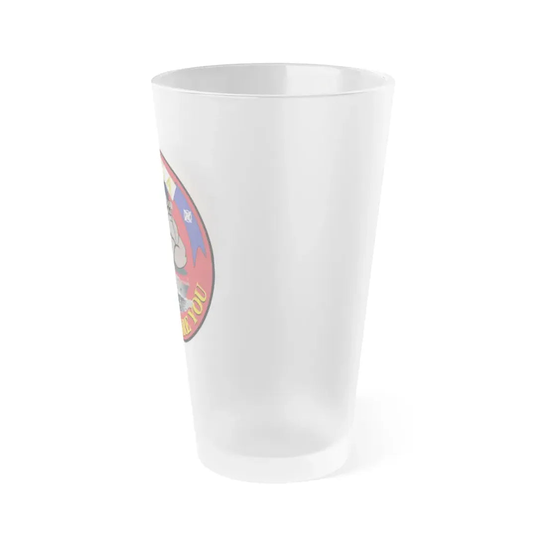 SAGA 400 (USMC) Frosted Pint Glass 16oz - Go Mug Yourself