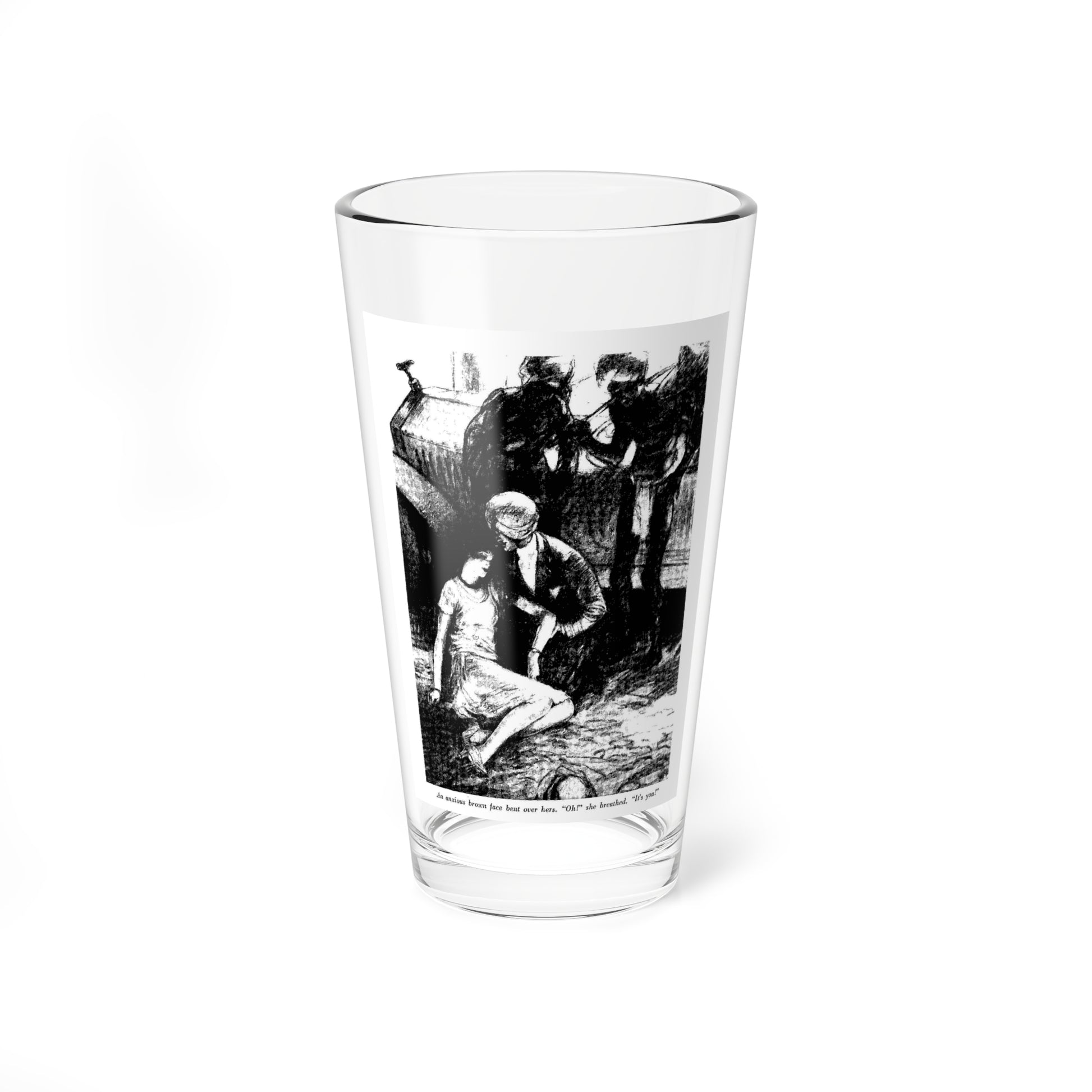 Sagging South (2), Collier's, November 20, 1926 (Magazine Illustration) Pint Glass 16oz-16oz-Go Mug Yourself