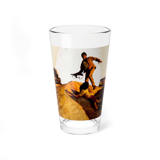 Sahara Road, Paperback Illustration (Manor Books, 1973) - Pint Glass 16oz-16oz-Go Mug Yourself