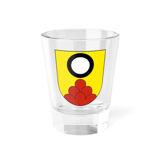 Saignelégier-blazon (Switzerland) (Coat of Arms) Shot Glass 1.5oz 1.5oz - Go Mug Yourself