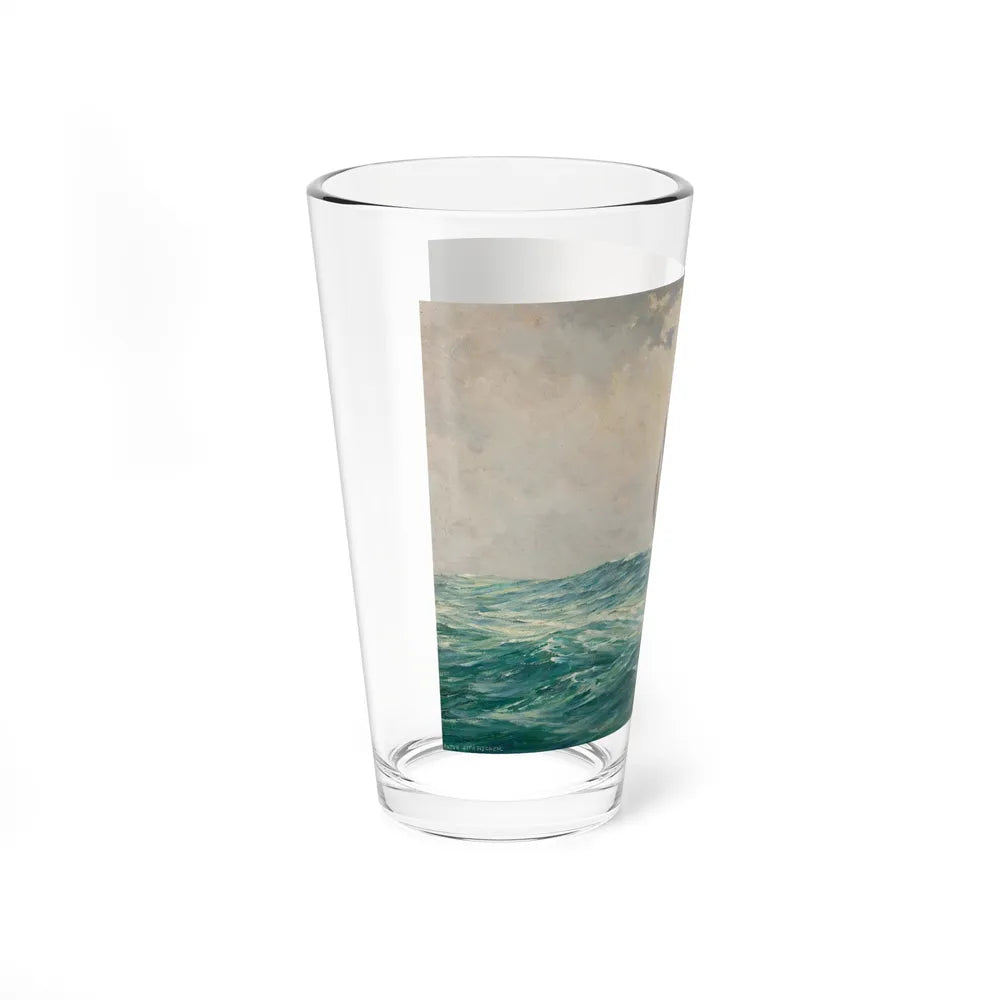 Sailing Vessel (Magazine Illustration) Pint Glass 16oz-Go Mug Yourself