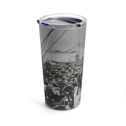 Sailors On Deck Of Warship (U.S. Civil War) Tumbler 20oz - Go Mug Yourself