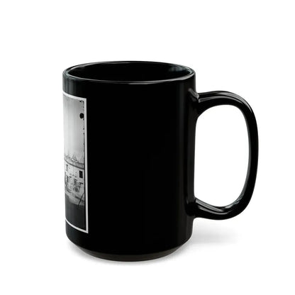 Saint Augustine, Fla. Artillery Inside Fort Marion; Tents On Rampart (U.S. Civil War) Black Coffee Mug - Go Mug Yourself