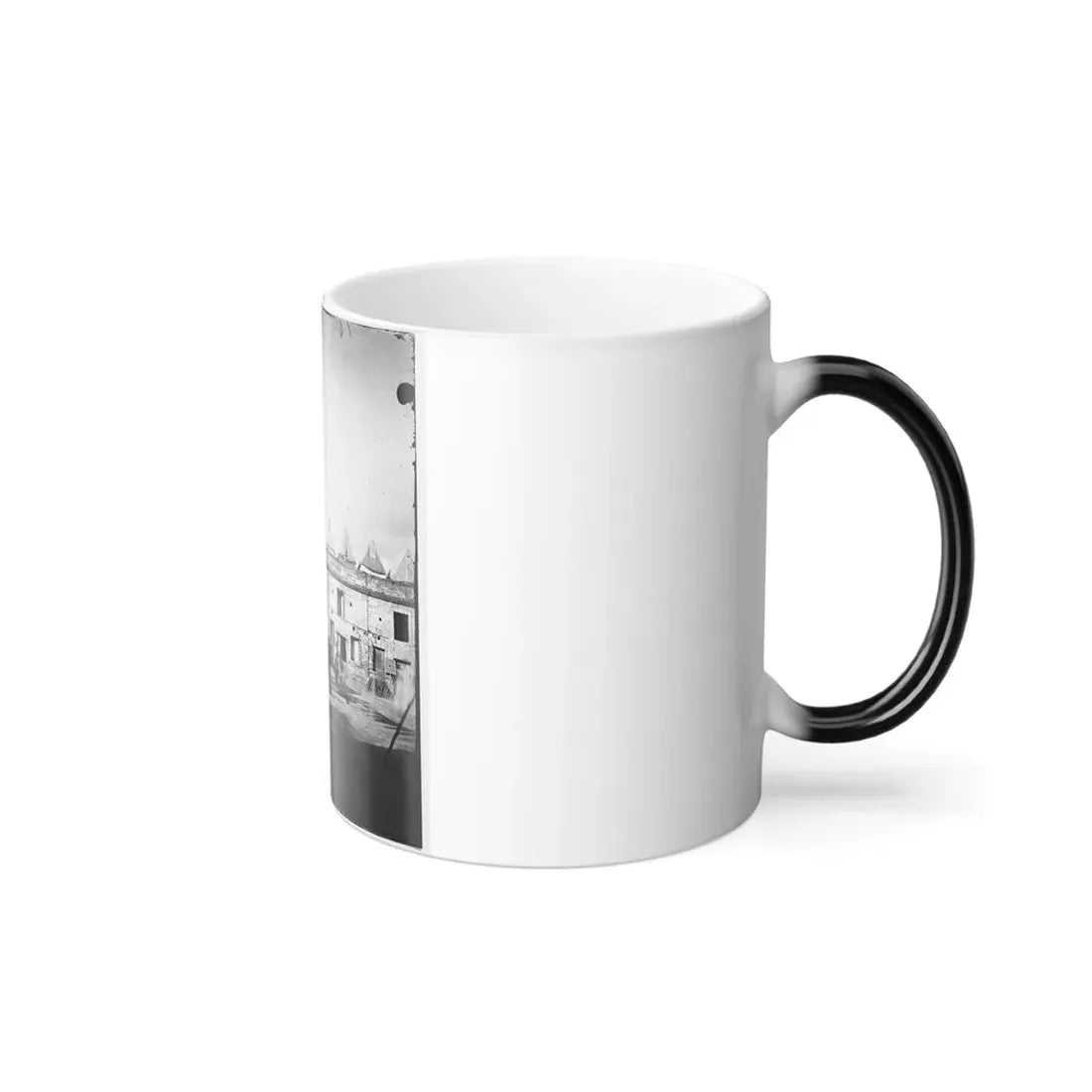 Saint Augustine, Fla. Artillery Inside Fort Marion; Tents on Rampart (U.S. Civil War) Color Changing Coffee Mug 11oz - Go Mug Yourself