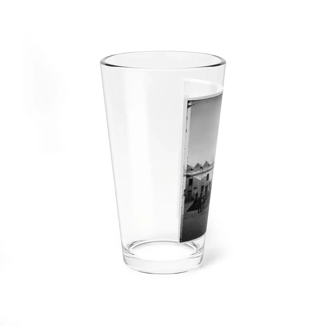 Saint Augustine, Fla. Artillery Inside Fort Marion; Tents On Rampart (U.S. Civil War) Pint Glass 16oz - Go Mug Yourself