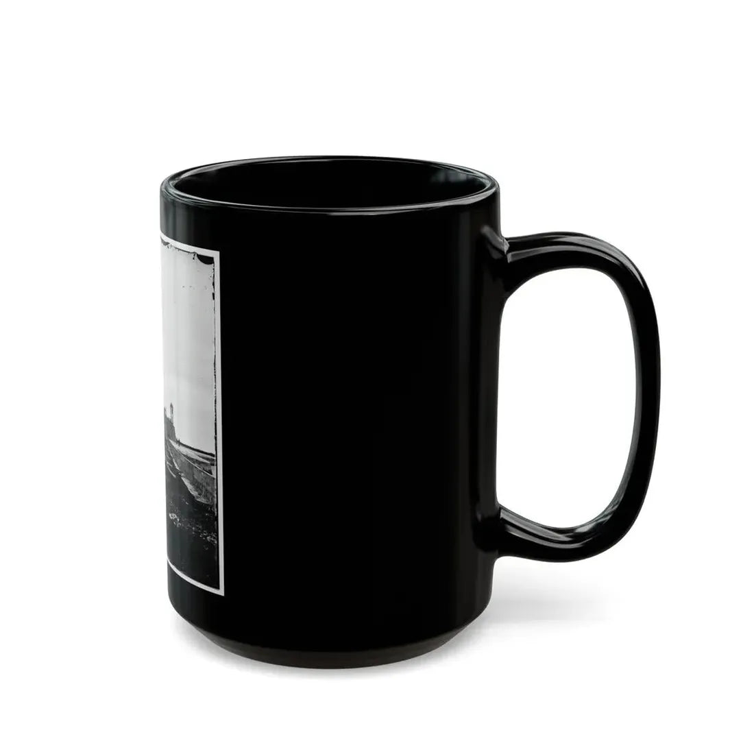Saint Augustine, Fla. Bastions Of Fort Marion (U.S. Civil War) Black Coffee Mug - Go Mug Yourself