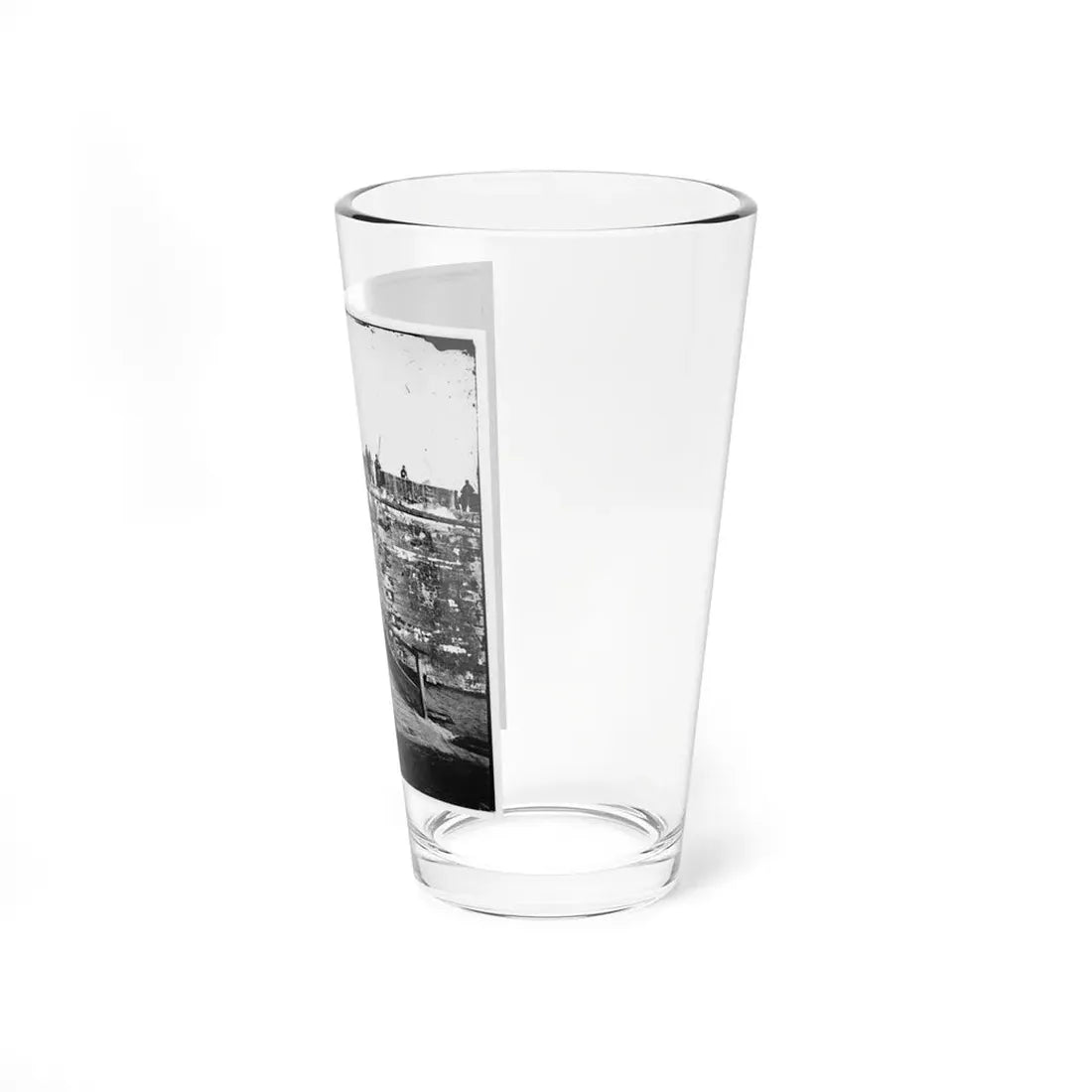Saint Augustine, Fla. Sally Port Of Fort Marion (U.S. Civil War) Pint Glass 16oz - Go Mug Yourself
