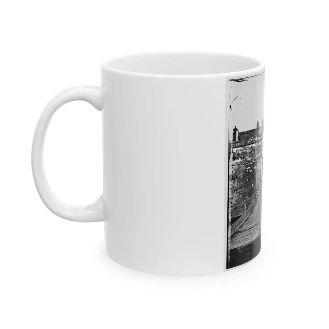 Saint Augustine, Fla. Sally Port Of Fort Marion (U.S. Civil War) White Coffee Mug - Go Mug Yourself