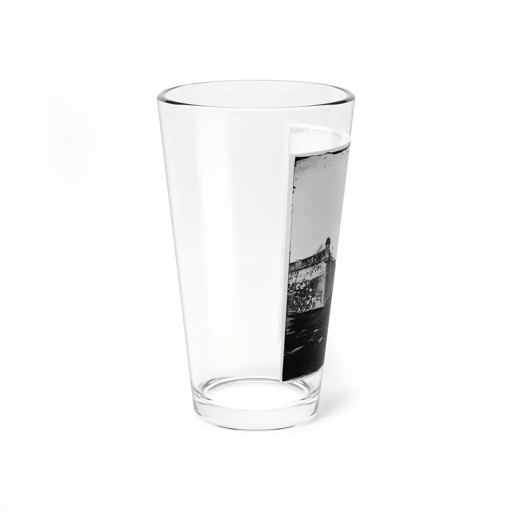 Saint Augustine, Fla. Bastions Of Fort Marion (U.S. Civil War) Pint Glass 16oz-Go Mug Yourself