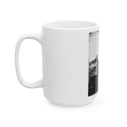 Saint Augustine, Fla. Bastions Of Fort Marion (U.S. Civil War) White Coffee Mug-Go Mug Yourself