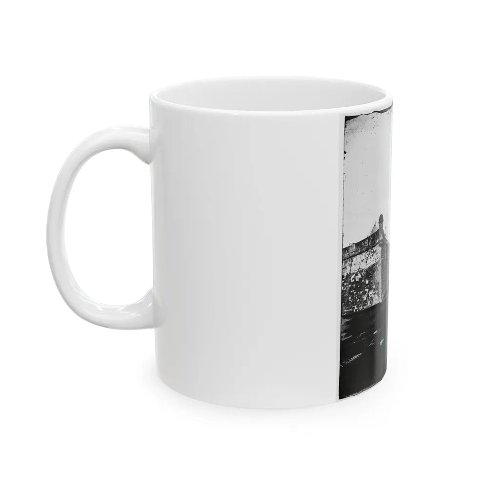 Saint Augustine, Fla. Bastions Of Fort Marion (U.S. Civil War) White Coffee Mug-Go Mug Yourself