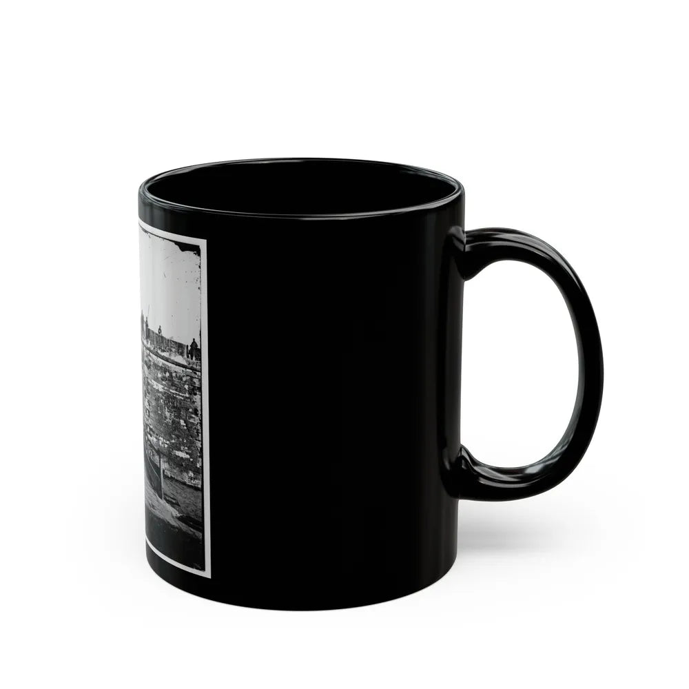 Saint Augustine, Fla. Sally Port Of Fort Marion (U.S. Civil War) Black Coffee Mug-Go Mug Yourself