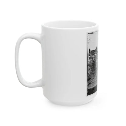 Saint Augustine, Fla. Sally Port Of Fort Marion (U.S. Civil War) White Coffee Mug-Go Mug Yourself