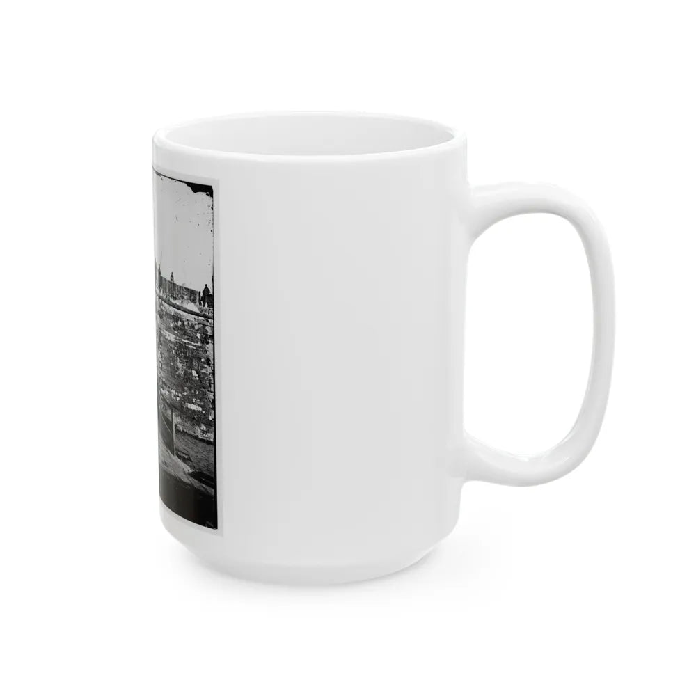 Saint Augustine, Fla. Sally Port Of Fort Marion (U.S. Civil War) White Coffee Mug-Go Mug Yourself