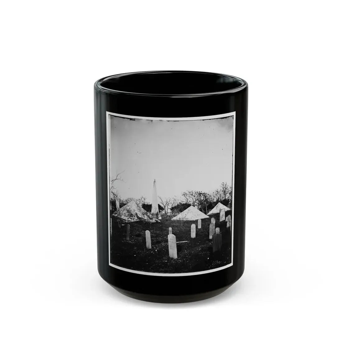 Saint Augustine National Cemetery (U.S. Civil War) Black Coffee Mug 15oz - Go Mug Yourself