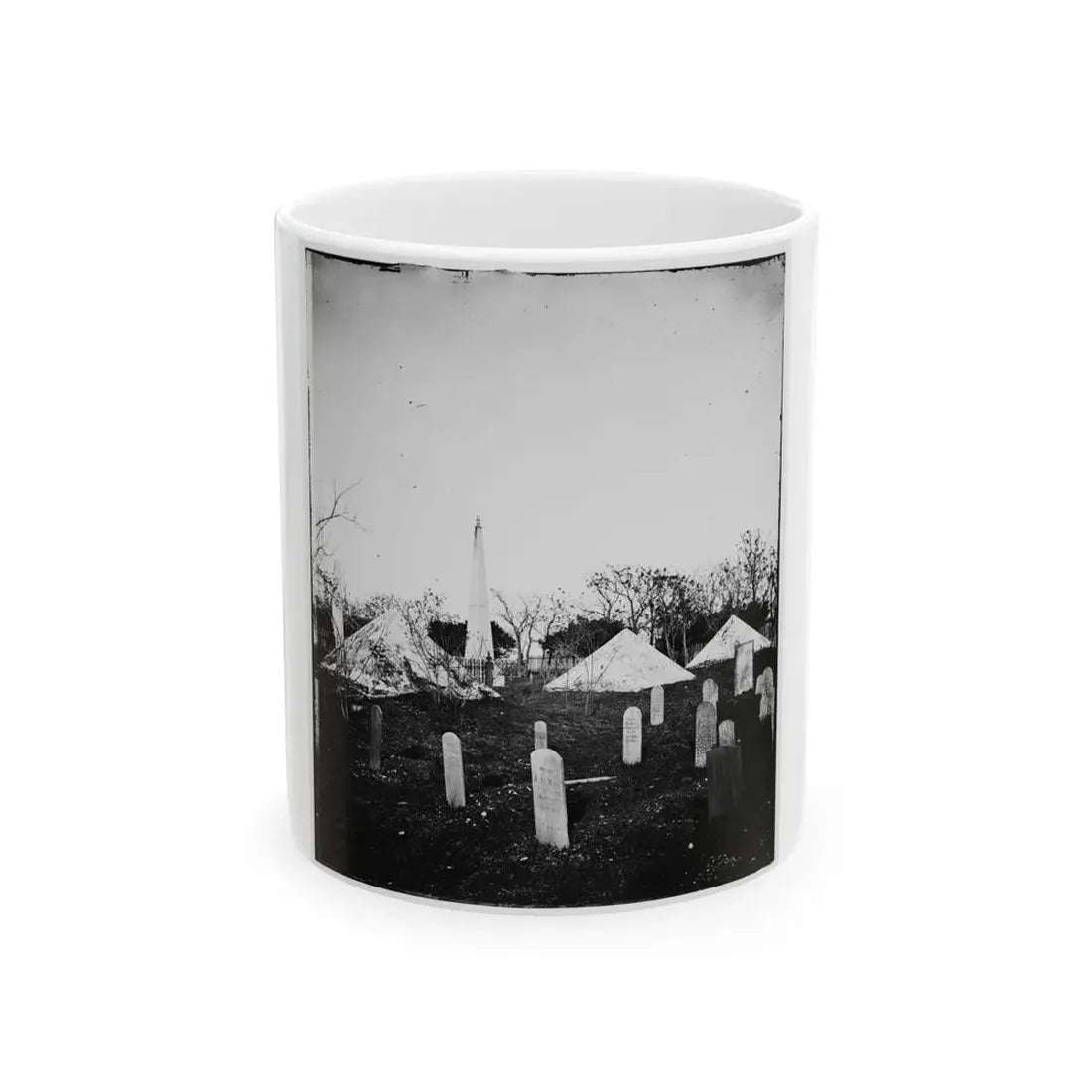 Saint Augustine National Cemetery (U.S. Civil War) White Coffee Mug 11oz - Go Mug Yourself