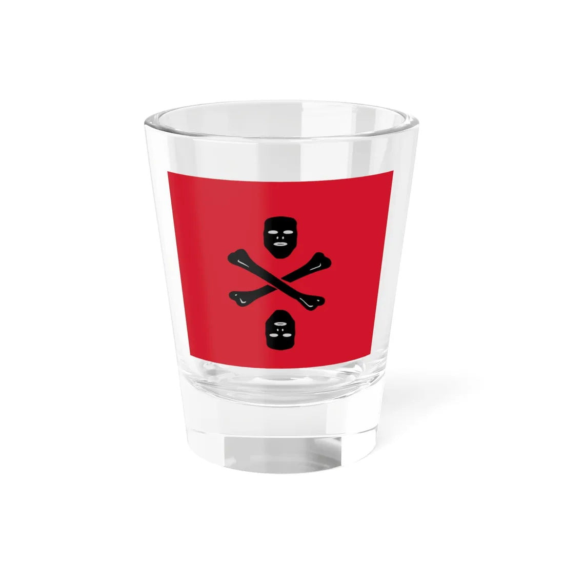Saint Helena Regiment Flag (United Kingdom) Shot Glass 1.5oz 1.5oz - Go Mug Yourself