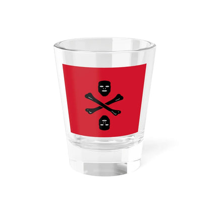 Saint Helena Regiment Flag (United Kingdom) Shot Glass 1.5oz 1.5oz - Go Mug Yourself