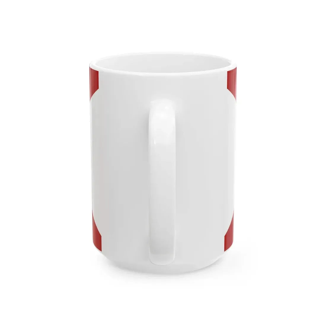 Saint Patricks flag for Northern Ireland crowned (Ireland) White Coffee Mug - Go Mug Yourself