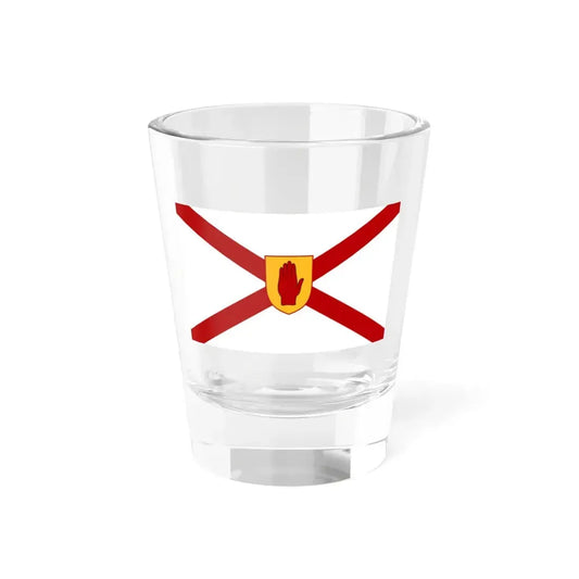 Saint Patricks flag for Northern Ireland golden shield (Ireland) Shot Glass 1.5oz 1.5oz - Go Mug Yourself