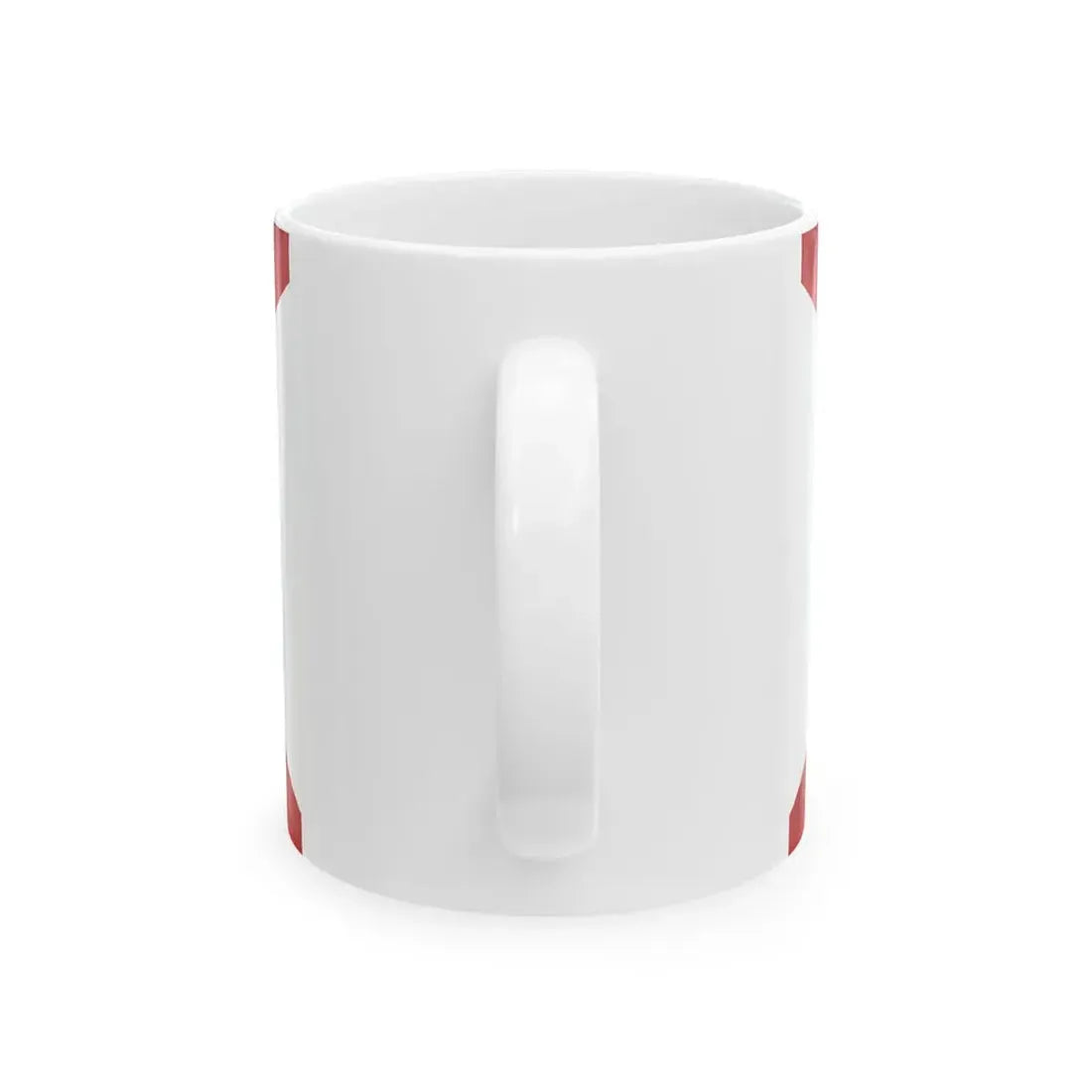 Saint Patricks flag for Northern Ireland golden shield (Ireland) White Coffee Mug - Go Mug Yourself