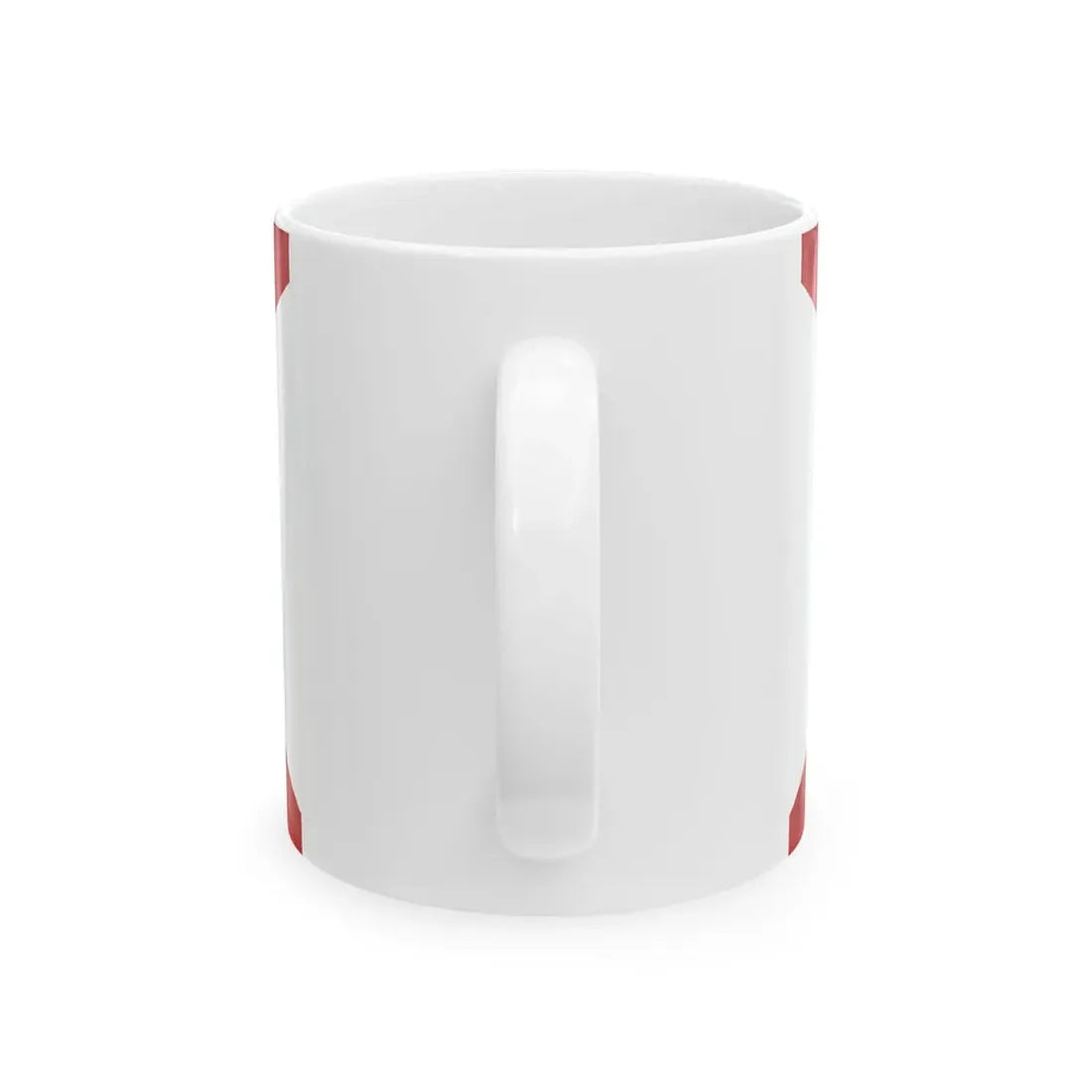 Saint Patricks flag for Northern Ireland golden shield (Ireland) White Coffee Mug - Go Mug Yourself