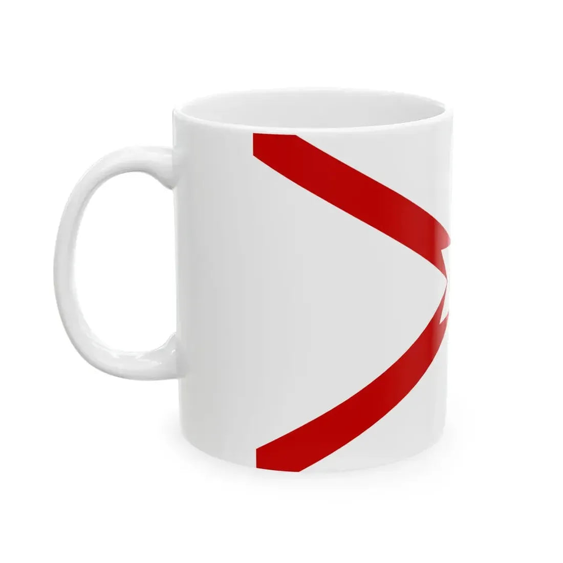 Saint Patricks flag for Northern Ireland (Ireland) White Coffee Mug - Go Mug Yourself