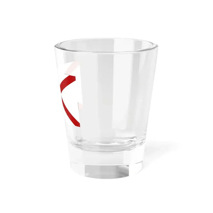 Saint Patricks flag for Northern Ireland shield (Ireland) Shot Glass 1.5oz - Go Mug Yourself