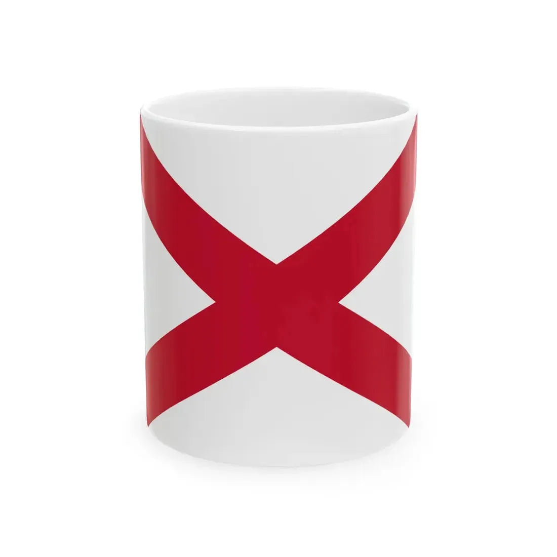 Saint Patricks Saltire 3-2 (Ireland) White Coffee Mug 11oz - Go Mug Yourself