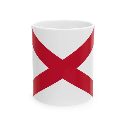 Saint Patricks Saltire 3-2 (Ireland) White Coffee Mug 11oz - Go Mug Yourself
