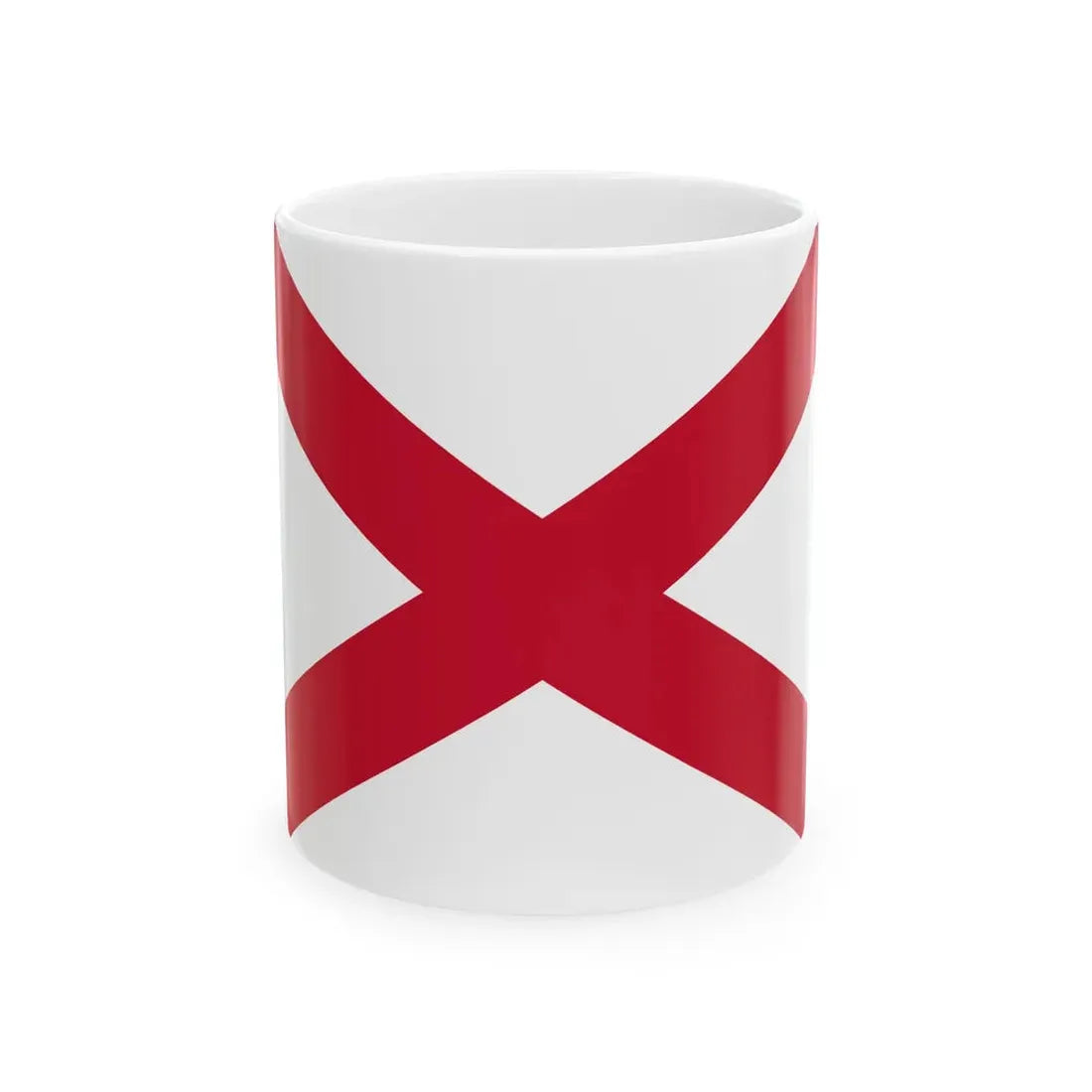 Saint Patricks Saltire 3-2 (Ireland) White Coffee Mug 11oz - Go Mug Yourself