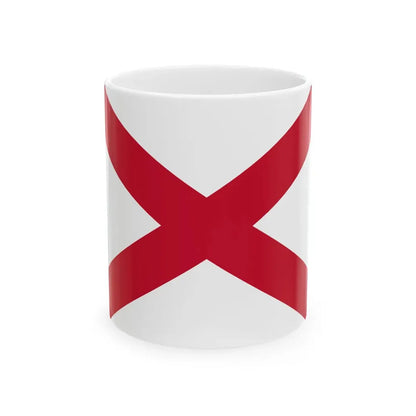 Saint Patricks Saltire 3-2 (Ireland) White Coffee Mug 11oz - Go Mug Yourself