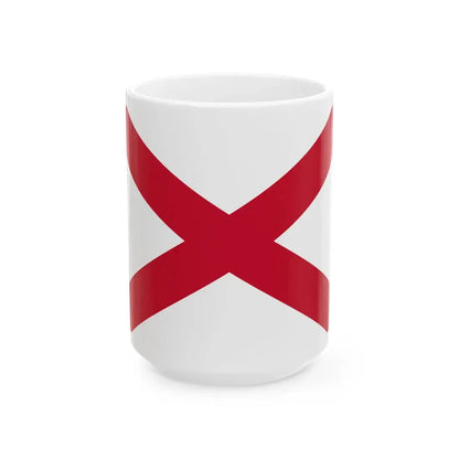 Saint Patricks Saltire 3-2 (Ireland) White Coffee Mug 15oz - Go Mug Yourself