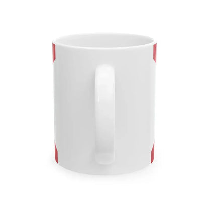 Saint Patricks Saltire (Ireland) White Coffee Mug - Go Mug Yourself