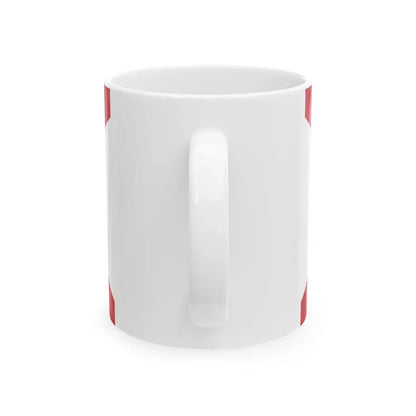Saint Patricks Saltire (Ireland) White Coffee Mug - Go Mug Yourself