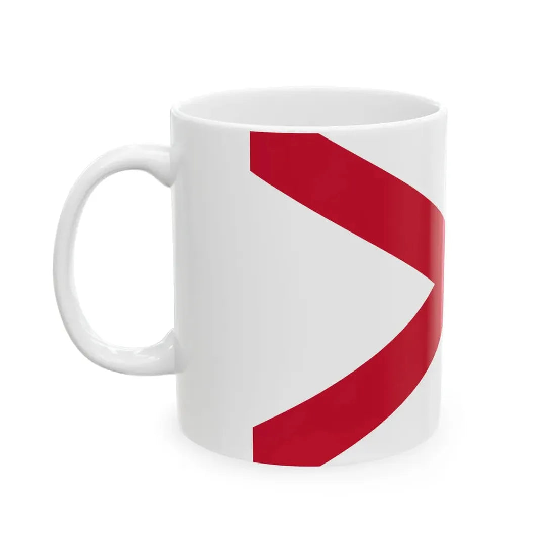 Saint Patricks Saltire (Ireland) White Coffee Mug - Go Mug Yourself
