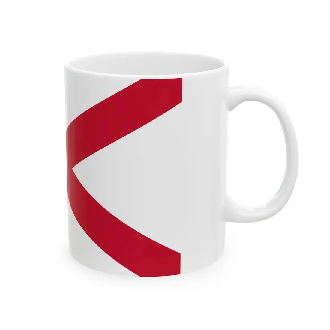 Saint Patricks Saltire (Ireland) White Coffee Mug - Go Mug Yourself