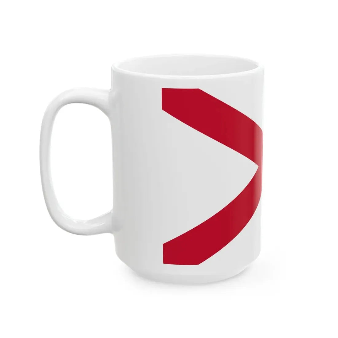 Saint Patricks Saltire (Ireland) White Coffee Mug - Go Mug Yourself