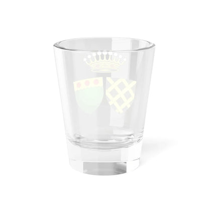 Saint-Suliac vitrail au XVIIIe siècle (France) (Coat of Arms) Shot Glass 1.5oz - Go Mug Yourself