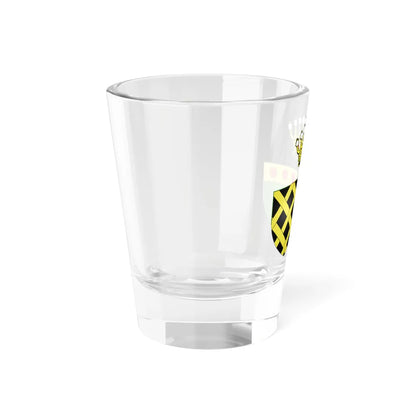 Saint-Suliac vitrail au XVIIIe siècle (France) (Coat of Arms) Shot Glass 1.5oz - Go Mug Yourself