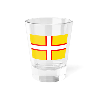 Saint Wites Cross (England) Shot Glass 1.5oz 1.5oz - Go Mug Yourself
