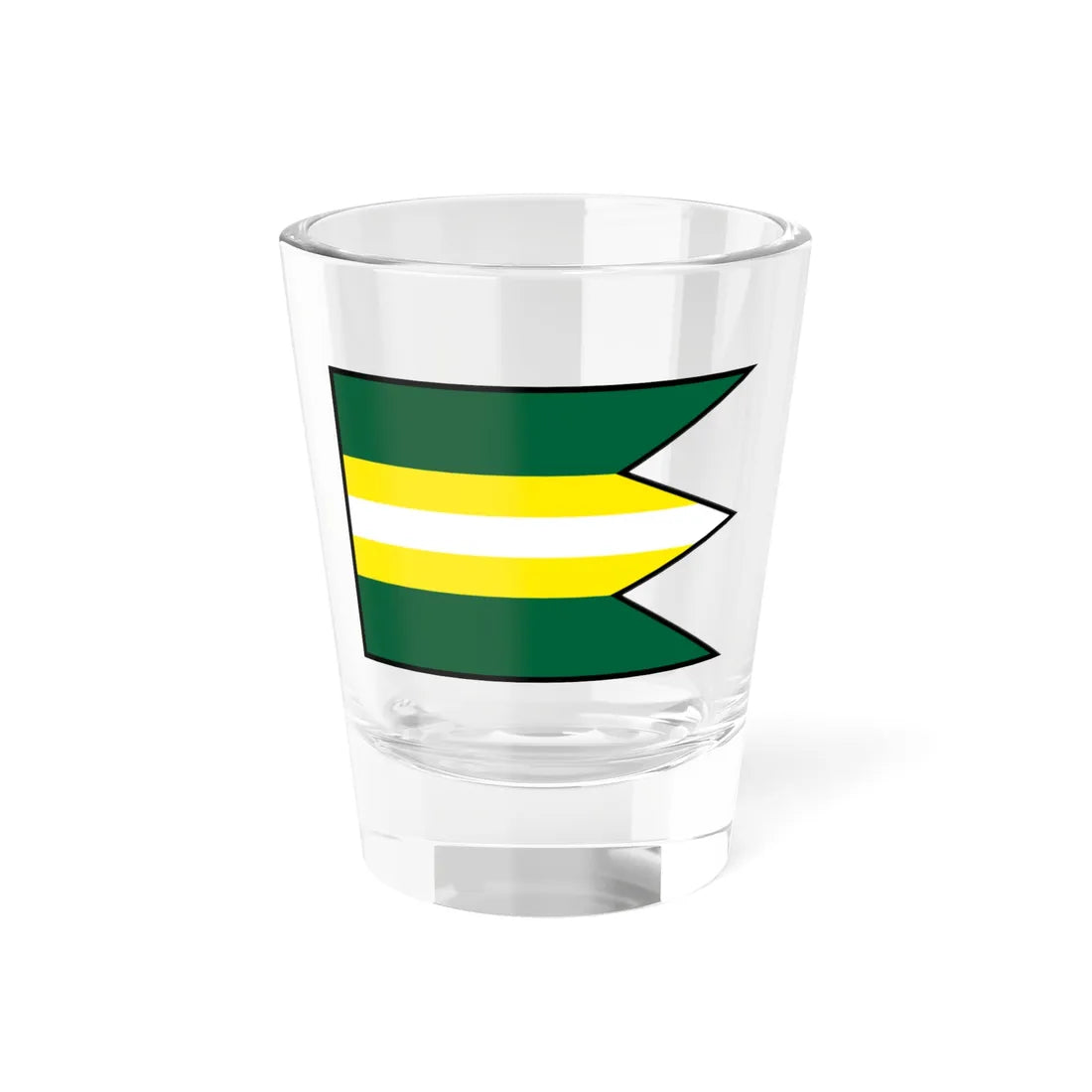 Sajdikove Humence Senica Flag (Slovakia) Shot Glass 1.5oz 1.5oz - Go Mug Yourself