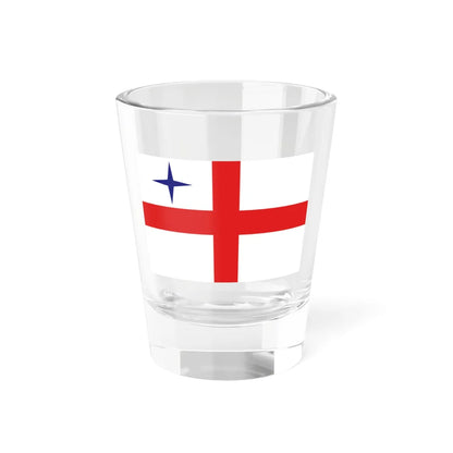 Sakartvelos drosha - varskvlavi (Georgia) Shot Glass 1.5oz 1.5oz - Go Mug Yourself