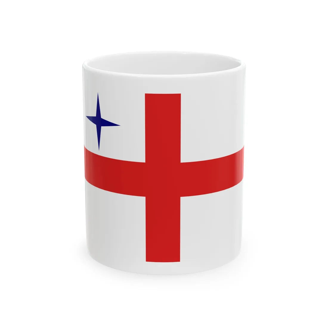 Sakartvelos drosha - varskvlavi (Georgia) White Coffee Mug 11oz - Go Mug Yourself